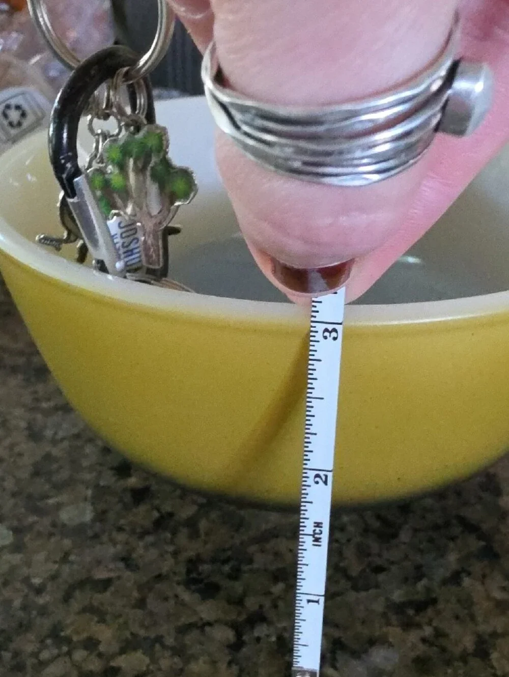 Vintage Anchor Hocking Yellow/green‎ Ombre Ceramic Bowl